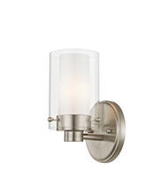 Livex Lighting 1541-91 - 1 Light Brushed Nickel Bath Light