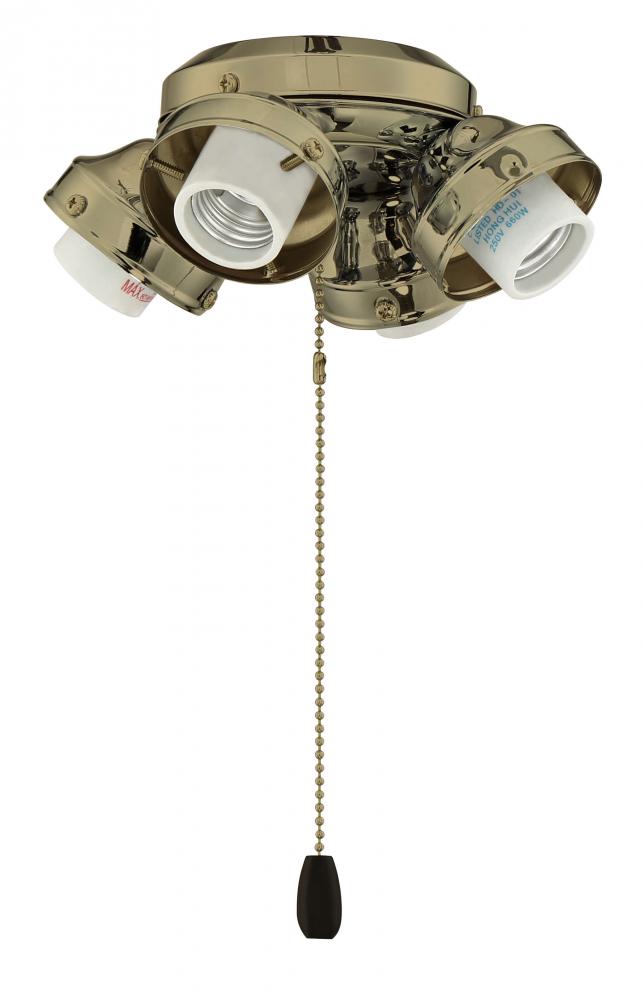 4 Light Fitter w/4x9w LED
