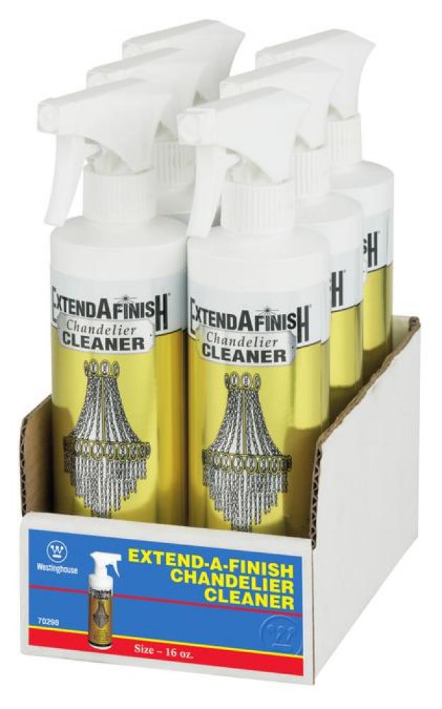 Finish Crystal And Fixture Cleaner, Extend A Finish Chandelier Cleaner 32oz
