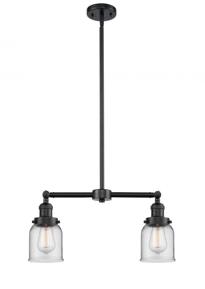 Bell - 2 Light - 21 inch - Oil Rubbed Bronze - Stem Hung - Adjustable Island Light