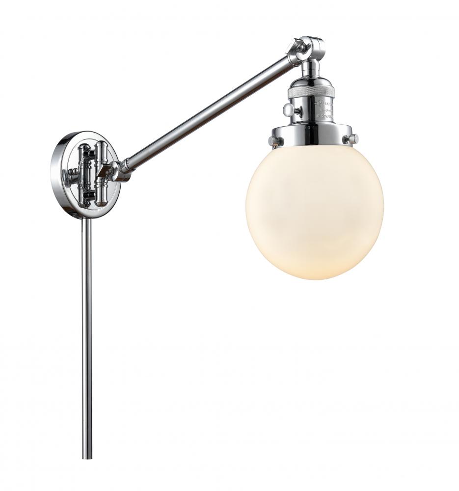 Beacon - 1 Light - 6 inch - Polished Chrome -Adjustable Swing Arm