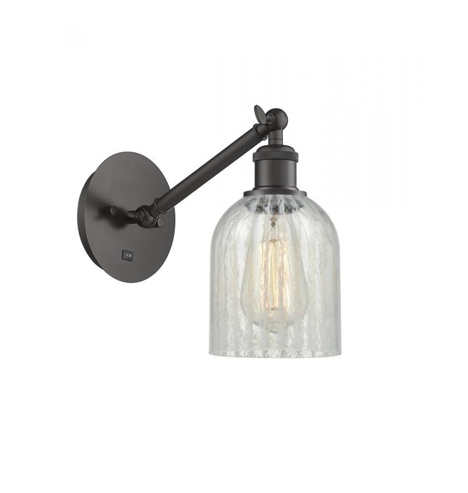 Caledonia - 1 Light - 5 inch - Oil Rubbed Bronze - Adjustable Sconce