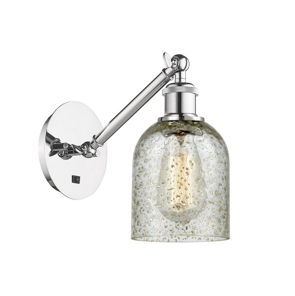 Caledonia - 1 Light - 5 inch - Polished Chrome - Adjustable Sconce