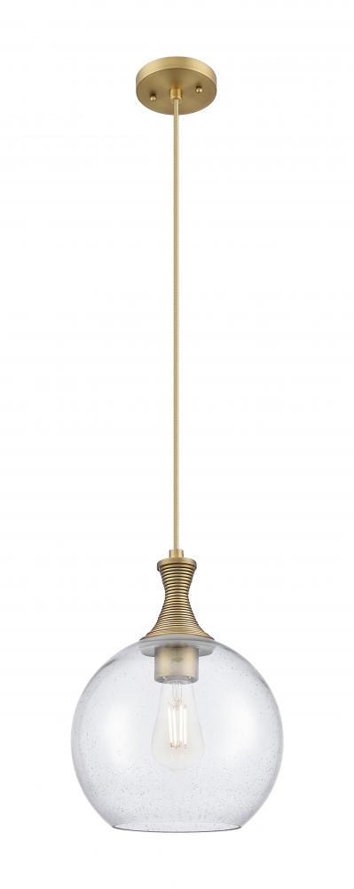 Astor - 1 Light - 10 inch - Brushed Brass - Cord hung - Mini Pendant