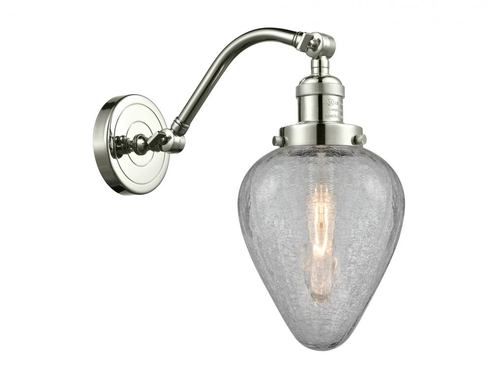 Geneseo - 1 Light - 7 inch - Polished Nickel - Adjustable Sconce