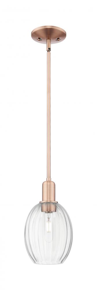 Preston - 1 Light - 6 inch - Antique Copper - Mini Pendant