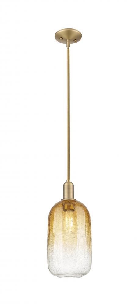 Brookhaven Cloche - 1 Light - 6 inch - Satin Gold - Mini Pendant