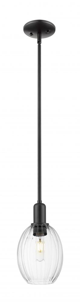 Preston - 1 Light - 6 inch - Matte Black - Mini Pendant