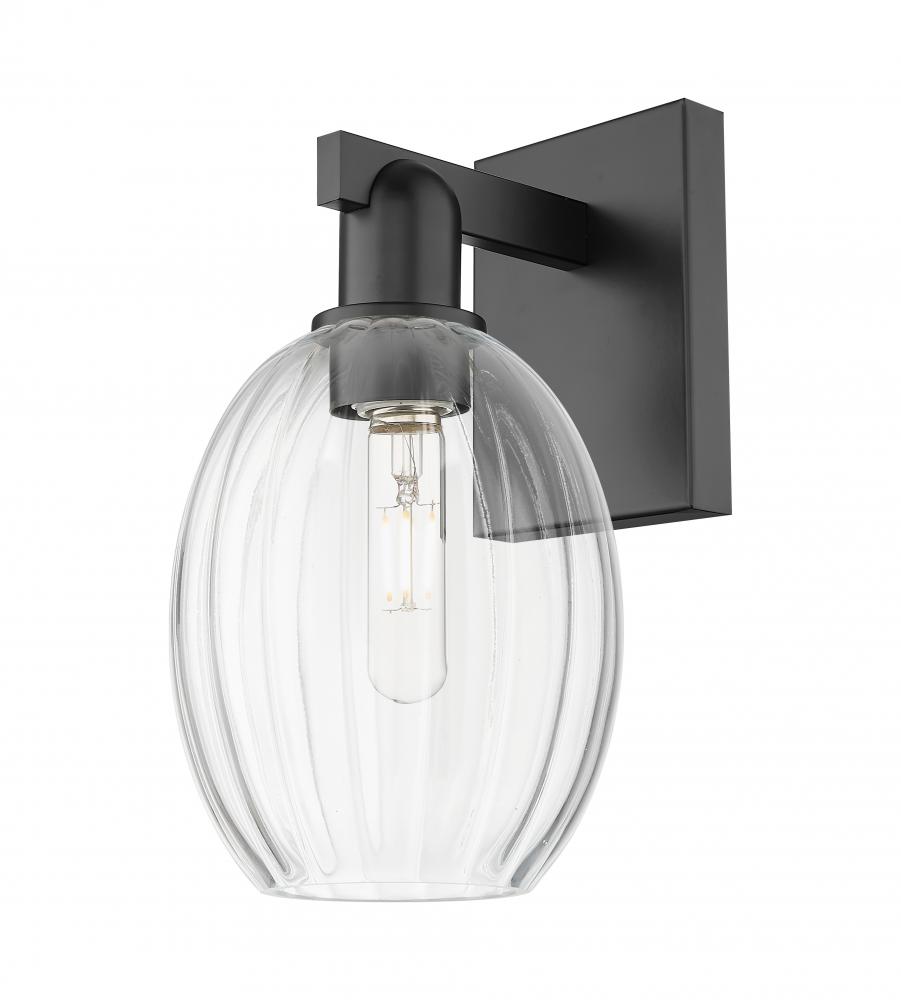 Preston - 1 Light - 6 inch - Matte Black - Sconce
