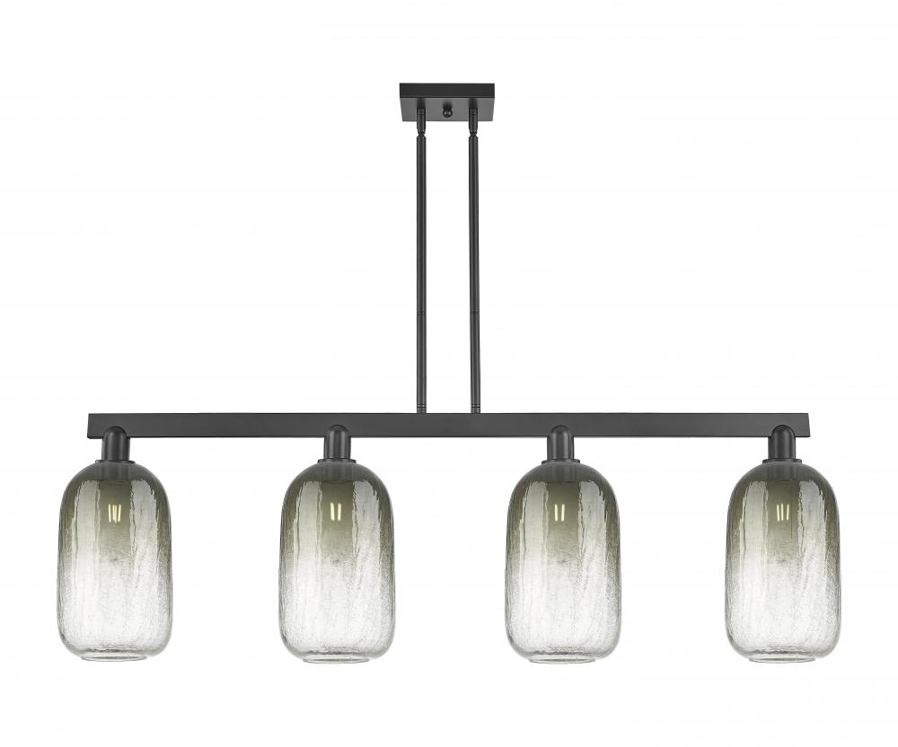 Brookhaven Cloche - 4 Light - 48 inch - Matte Black - Cord hung - Island Light