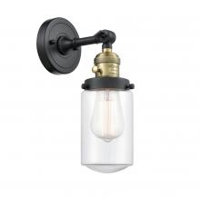 Innovations Lighting 203SW-BAB-G312-LED - Dover - 1 Light - 5 inch - Black Antique Brass - Sconce