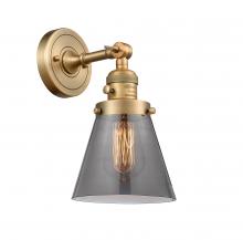 Innovations Lighting 203SW-BB-G63 - Cone - 1 Light - 6 inch - Brushed Brass - Sconce