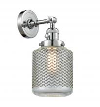 Innovations Lighting 203SW-PC-G262-LED - Stanton - 1 Light - 6 inch - Polished Chrome - Adjustable Sconce