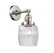 Innovations Lighting 203SW-PN-G302-LED - Colton - 1 Light - 6 inch - Polished Nickel - Adjustable Sconce