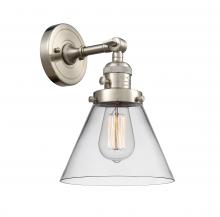 Innovations Lighting 203SW-SN-G42 - Cone - 1 Light - 8 inch - Brushed Satin Nickel - Sconce