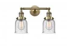 Innovations Lighting 208-AB-G54 - Bell - 2 Light - 16 inch - Antique Brass - Bath Vanity Light