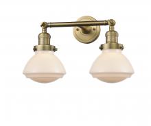 Innovations Lighting 208-BB-G321 - Olean - 2 Light - 17 inch - Brushed Brass - Bath Vanity Light