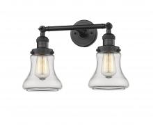 Innovations Lighting 208-BK-G192-LED - Bellmont - 2 Light - 17 inch - Matte Black - Adjustable Bath Vanity Light
