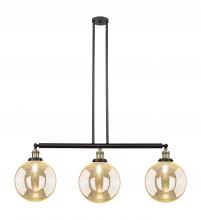Innovations Lighting 213-BAB-G208-10 - Beacon - 3 Light - 42 inch - Black Antique Brass - Stem Hung - Adjustable Island Light