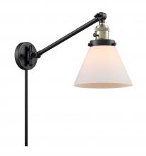 Innovations Lighting 237-BAB-G41 - Cone - 1 Light - 8 inch - Black Antique Brass -Adjustable Swing Arm