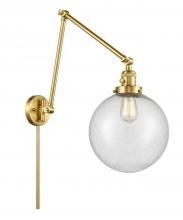 Innovations Lighting 238-SG-G204-10 - Beacon - 1 Light - 10 inch - Satin Gold -Adjustable Swing Arm