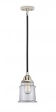 Innovations Lighting 288-1S-BPN-G182 - Canton - 1 Light - 6 inch - Black Polished Nickel - Cord hung - Mini Pendant