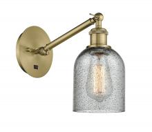 Innovations Lighting 317-1W-AB-G257 - Caledonia - 1 Light - 5 inch - Antique Brass - Adjustable Sconce