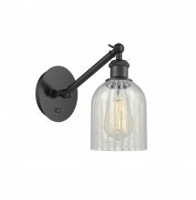 Innovations Lighting 317-1W-BK-G2511 - Caledonia - 1 Light - 5 inch - Matte Black - Adjustable Sconce