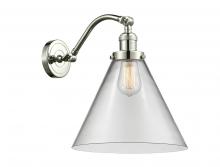 Innovations Lighting 515-1W-PN-G42-L - Cone - 1 Light - 12 inch - Polished Nickel - Sconce