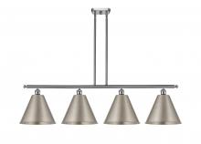 Innovations Lighting 516-4I-SN-MBC-12-SN - Berkshire - 4 Light - 50 inch - Brushed Satin Nickel - Cord hung - Island Light