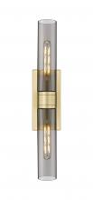 Innovations Lighting 617-2W-BB-G617-11SM - Boreas - 2 Light - 24 inch - Brushed Brass - Bath Vanity Light
