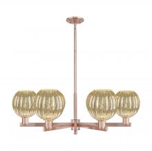 Innovations Lighting 716-6CR-AC-G458-7ME - Preston - 6 Light - 24 inch - Antique Copper - Chandelier