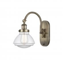 Innovations Lighting 918-1W-AB-G322 - Olean - 1 Light - 7 inch - Antique Brass - Adjustable Swing Arm