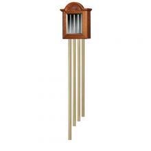 Broan-Nutone LA501CY - Chime, Cherry, beveled mirror, 4 real brass tubes