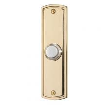 Broan-Nutone PB61LPB - Door Chime Pushbutton, lighted in polished brass