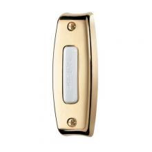 Broan-Nutone PB7LPB - Door Chime, Pushbutton, lighted in polished brass