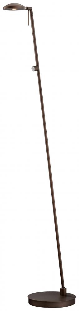 GEORGE'S READING ROOM - 1 LIGHT LED PHARMACY FLOOR LAMP