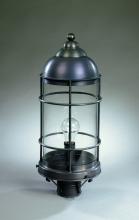 Northeast Lantern 3533-DAB-MED-FST - Nautical Post Dark Antique Brass Medium Base Socket Seedy Marine Glass