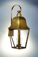 Northeast Lantern 6417-AC-LT2-CLR - Bracket Wall Fixture  Antique Copper Finish  2 Candelabra Sockets  Clear Glass