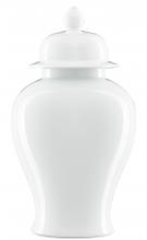 Currey 1200-0222 - Imperial White Ginger Jar